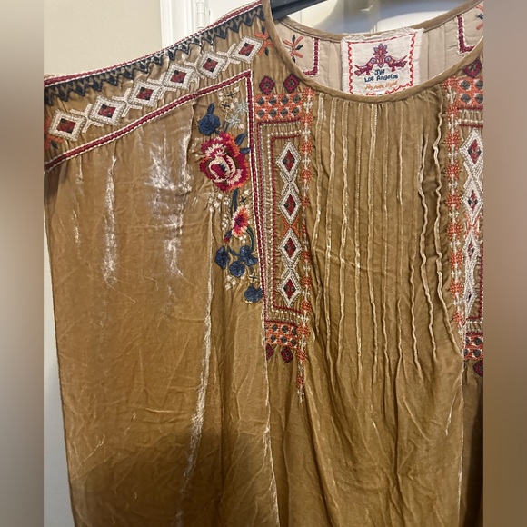 Johnny Was Los Angeles Izzy Pin tuck Poncho Sz XS (oversized to L) - Picture 4 of 9